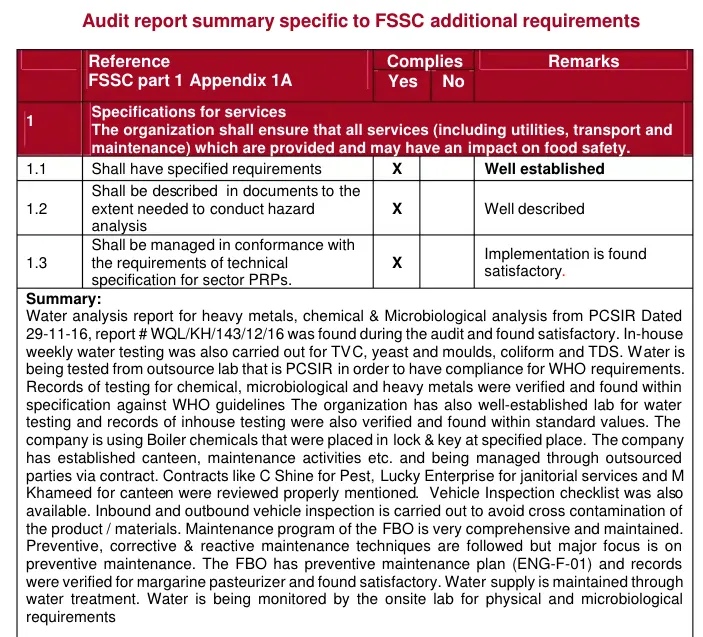 Organic certification enforcement process