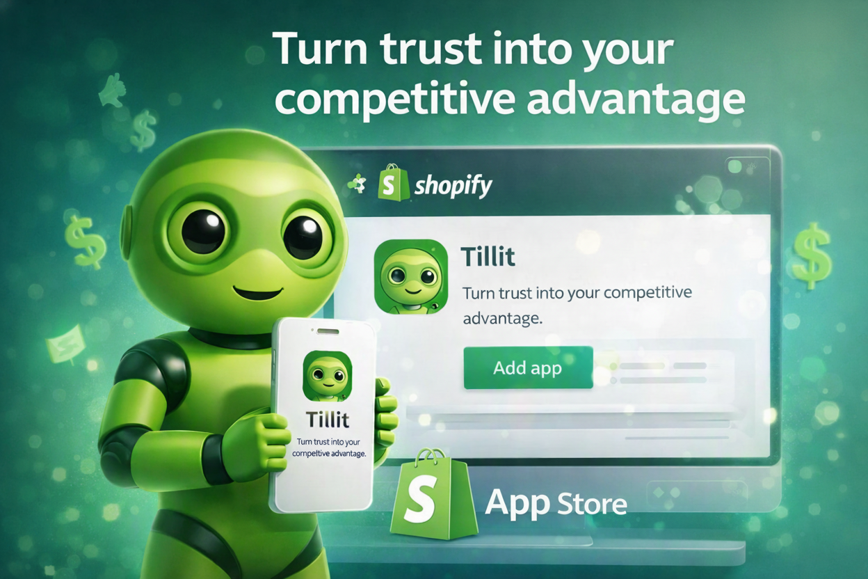 Big News for Shopify Merchants: TilliT is Now Available on the Shopify App Store!